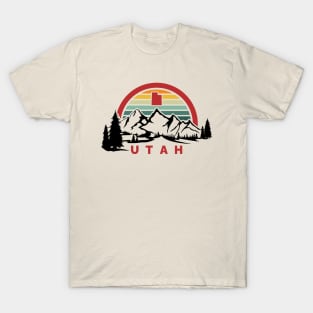 Utah Trees and Mountains - Design by RAD! T-Shirt